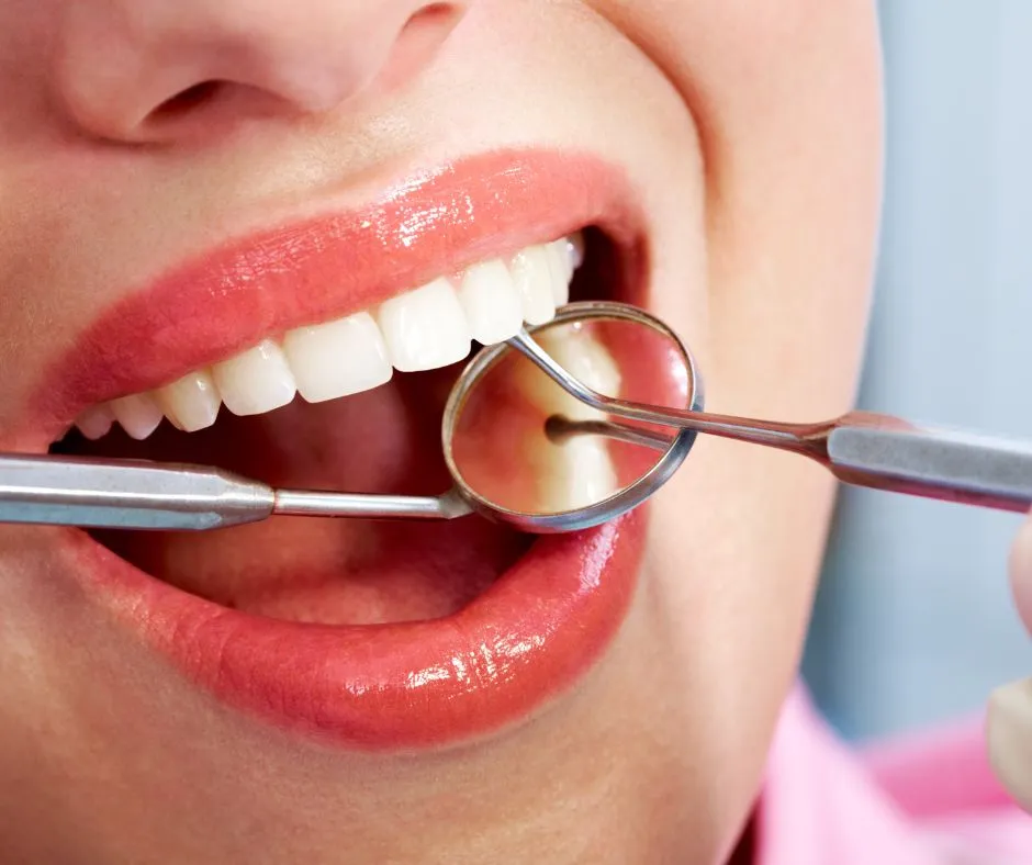 Smiling patient after dental care in India